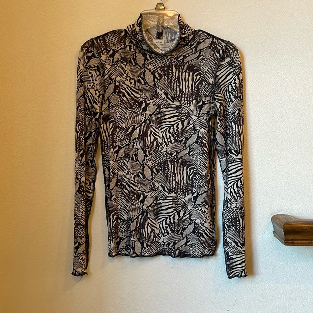Snake Print Top